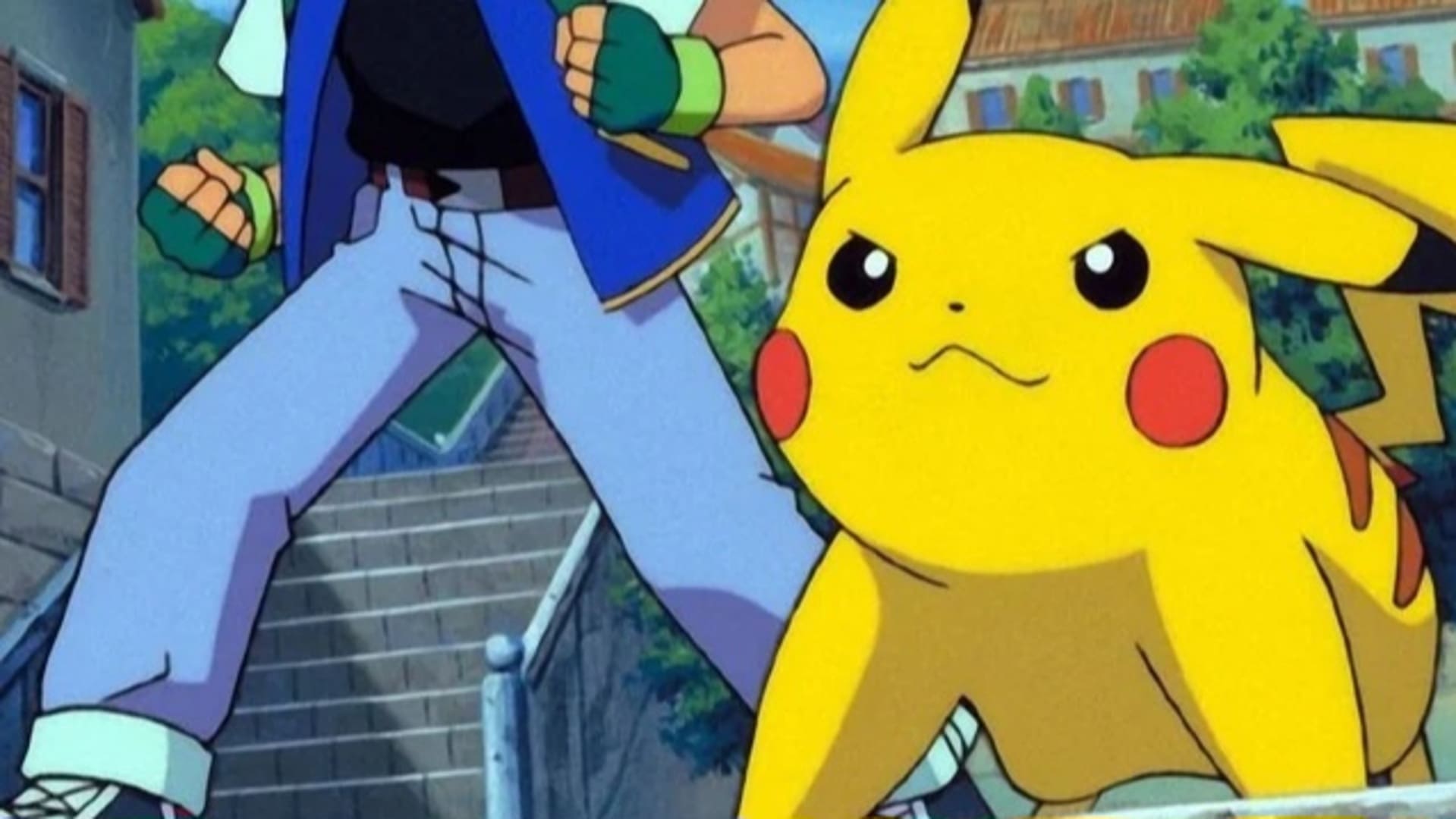 Pikachu caricatura